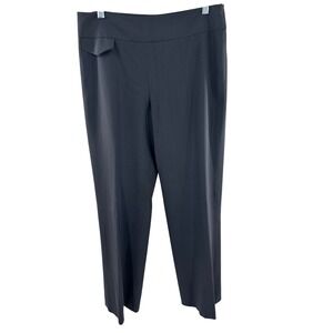 AKRIS Punto Women Gray Wool Blend Tailored Dress Pants US 10